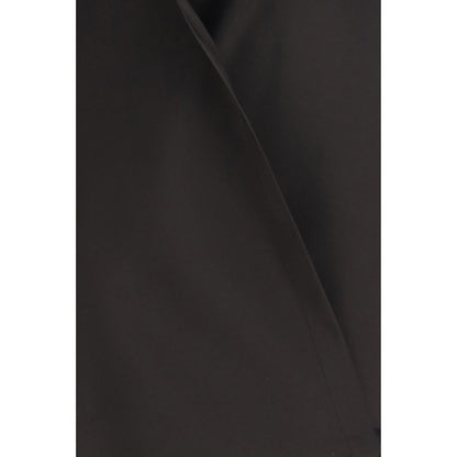 Black Wool Dress Shirt