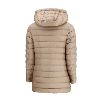 Beige Polyamide Coat