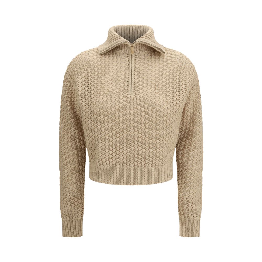 Beige Cashmere Sweater