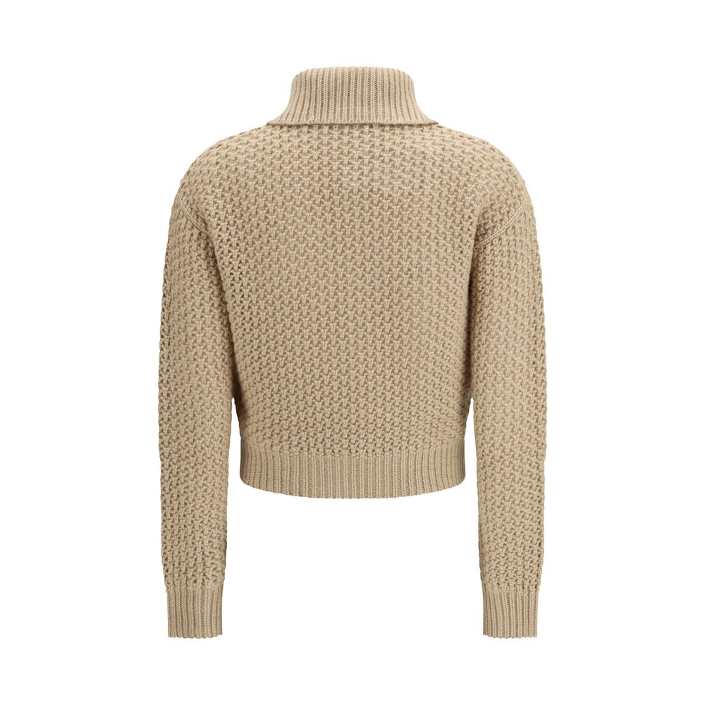 Beige Cashmere Sweater