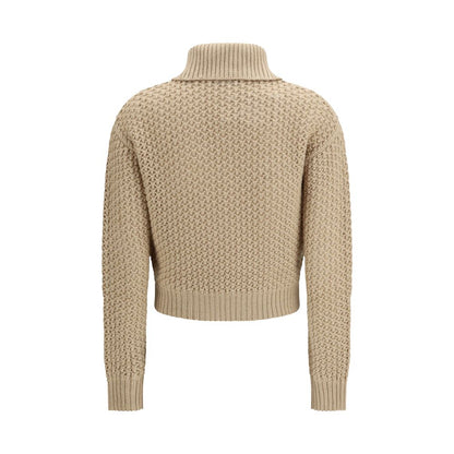 Beige Cashmere Sweater