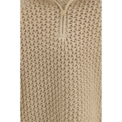 Beige Cashmere Sweater