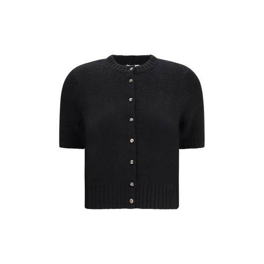Black Cashmere Cardigan