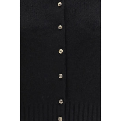 Black Cashmere Cardigan