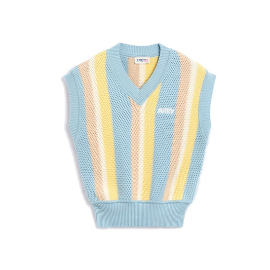 Blue Cotton Waistcoat