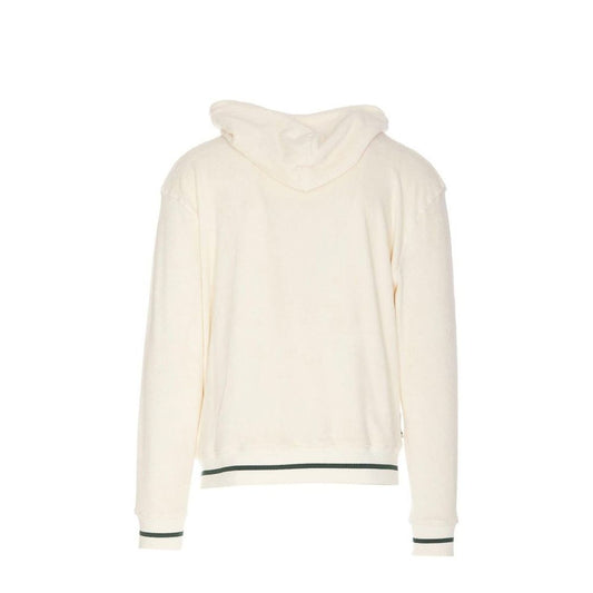 White Cotton Hoodie