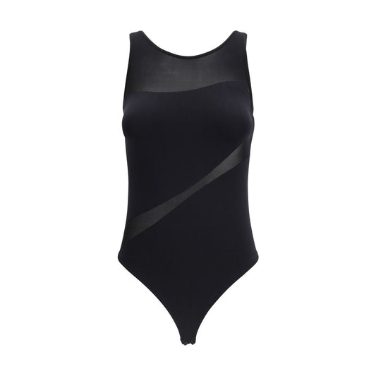 Black Polyamide Bodysuit