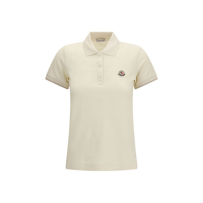 Beige Cotton Polo Shirt