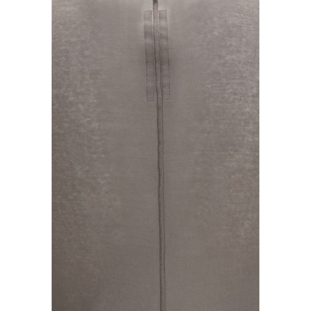 Brown Cotton Long Sleeve T-Shirt