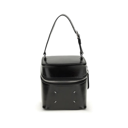 Black Calf Leather Bos Taurus Shoulder Bag