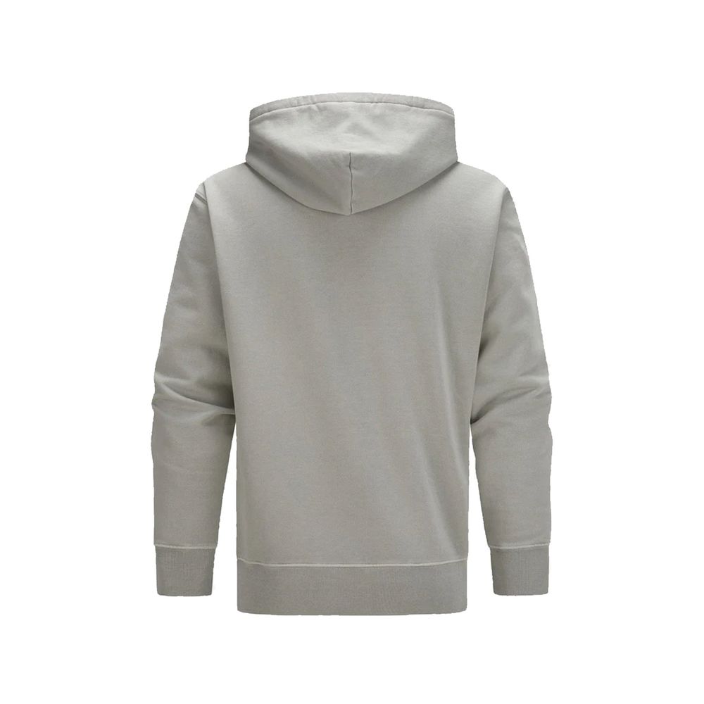 Gray Cotton Hoodie