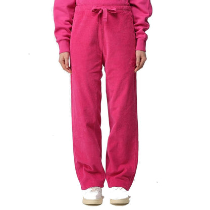 Multicolor Cotton Casual Pants