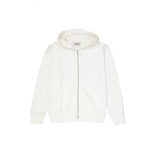 White Cotton Hoodie