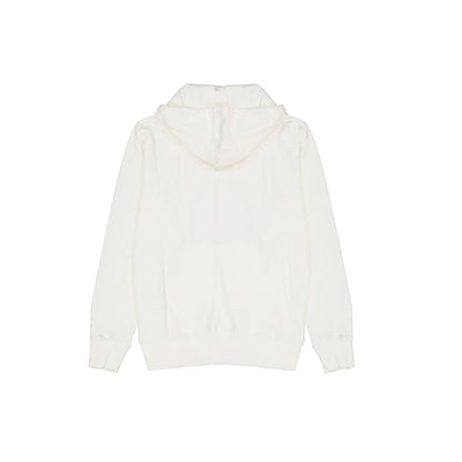 White Cotton Hoodie