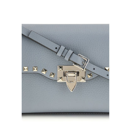 Blue Calf Leather Bos Taurus Shoulder Bag