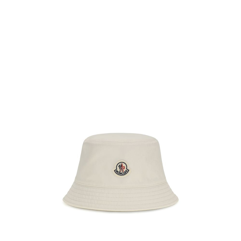 White Polyester Bucket Hat