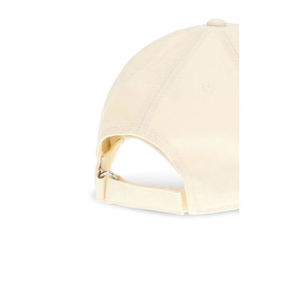 Beige Cotton Cap (Baseball Hat)