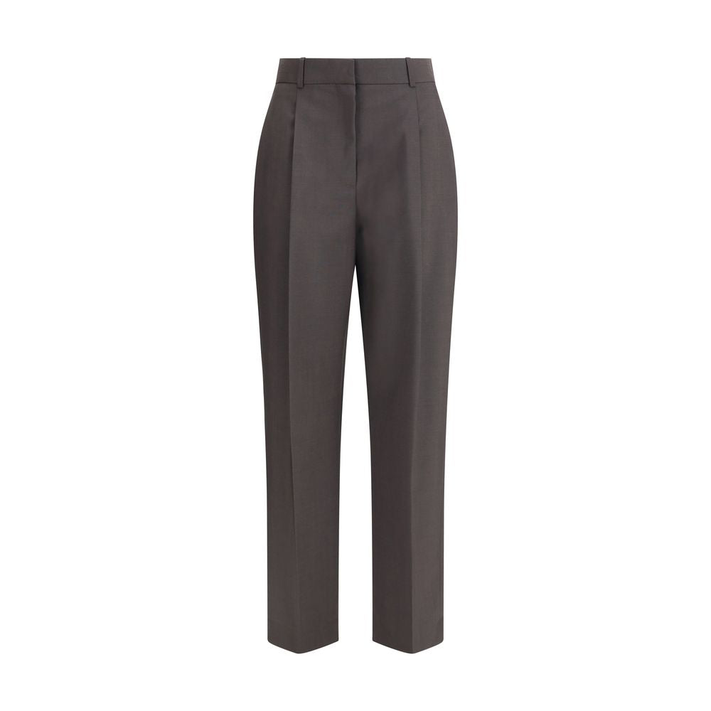 Brown Wool Dress Pants