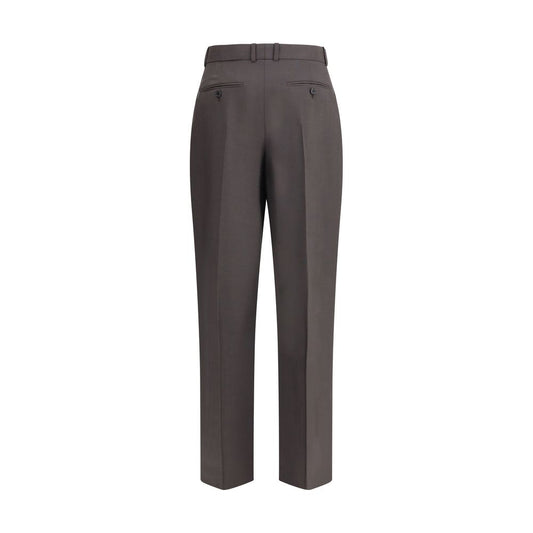 Brown Wool Dress Pants
