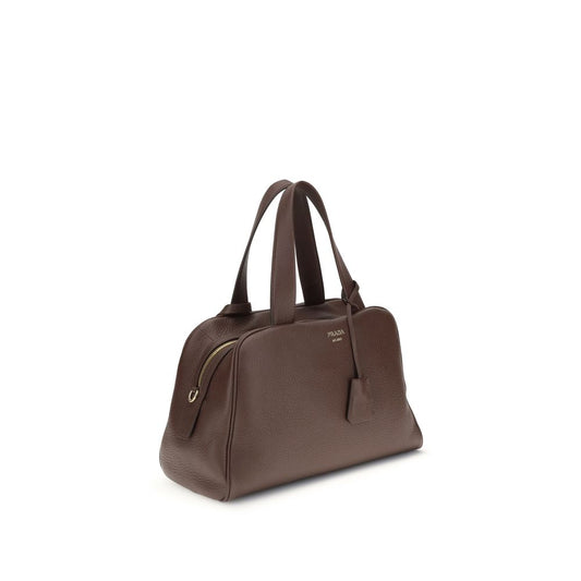 Brown Calf Leather Bos Taurus Handbag