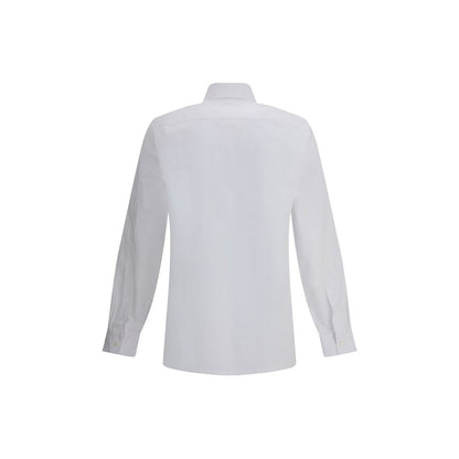 White Cotton Dress Shirt