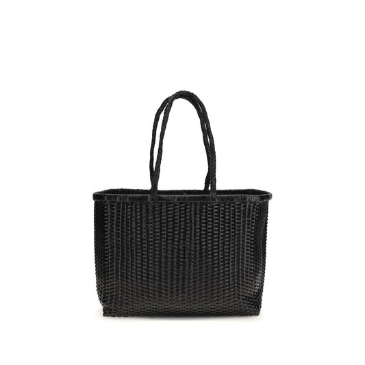 Black Buffalo Leather Shoulder Bag