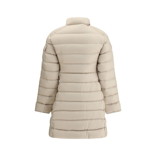 Beige Polyester Coat