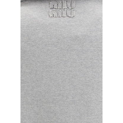 Gray Cotton Sweatshirt