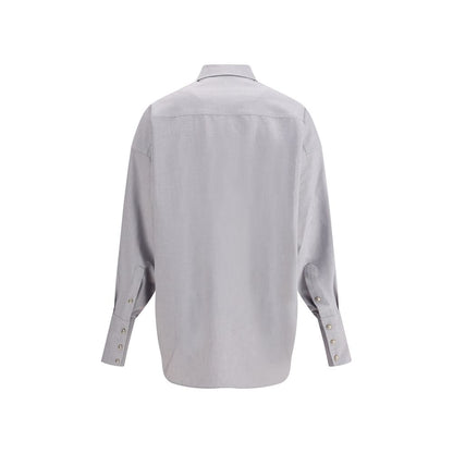 Gray Polyester Shirt