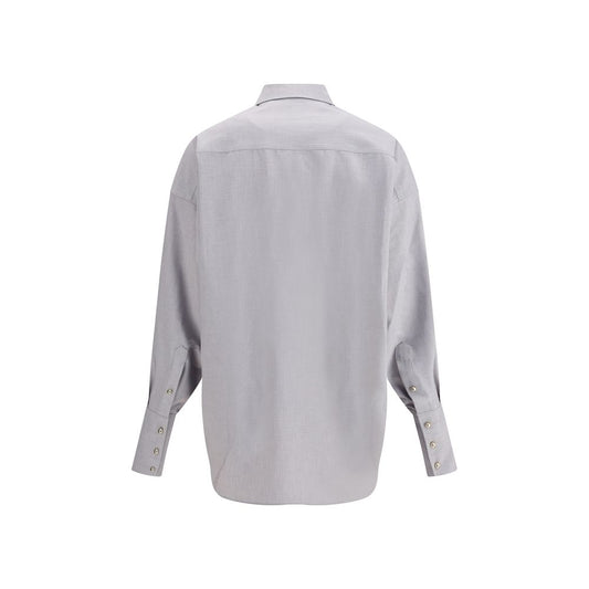 Gray Polyester Shirt
