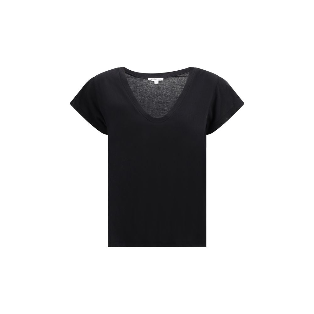 Black Cotton T-Shirt