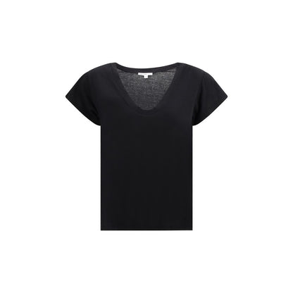 Black Cotton T-Shirt