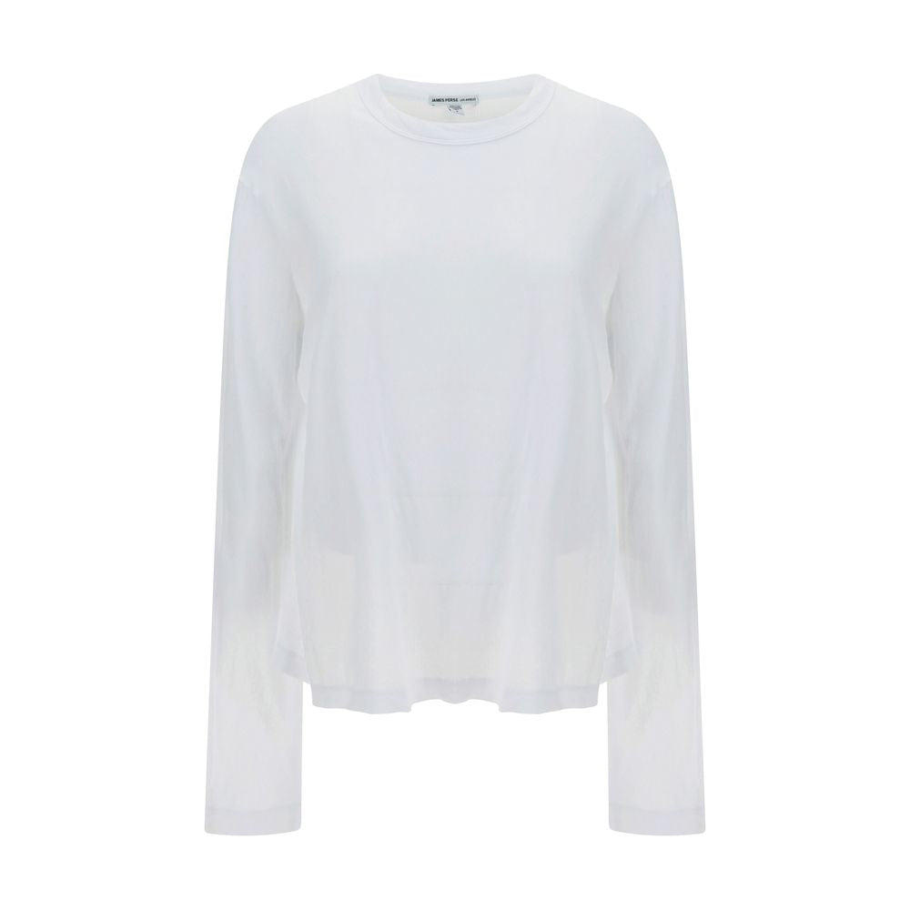 White Cotton Sweatshirt