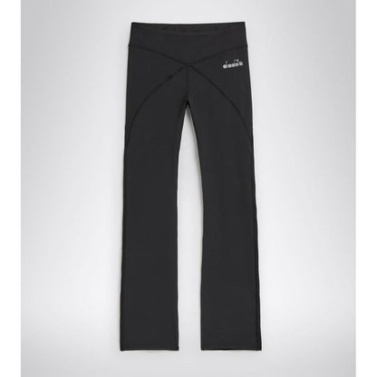 Black Polyester Athletic Pants