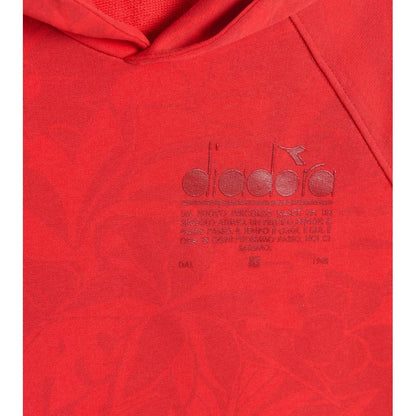 Red Cotton Sweatshirt