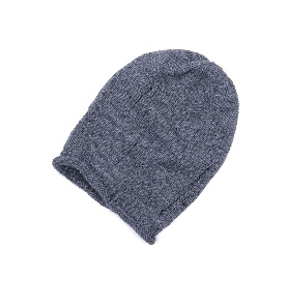 Gray Marabou Beanie