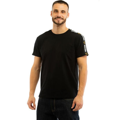 Black Cotton T-Shirt