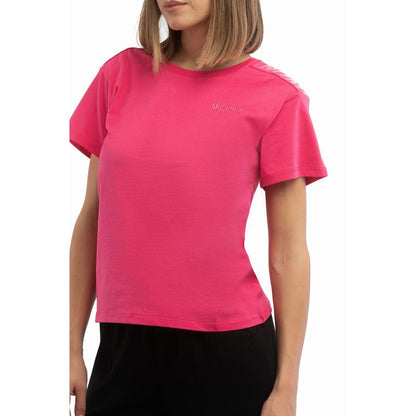 Fuchsia Cotton T-Shirt