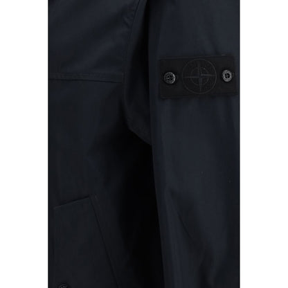 Black Polyester Coat