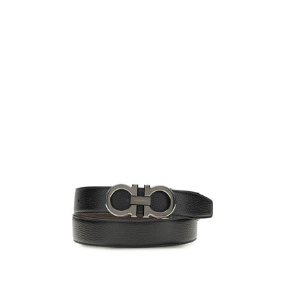 Black Calf Leather Bos Taurus Regular Belt