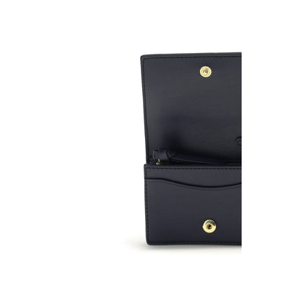 Black Recycled Leather Wallet