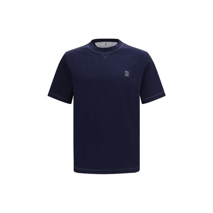 Blue Cotton T-Shirt