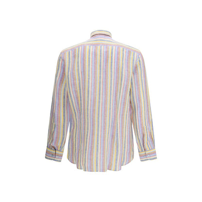 Multicolor Linen Pattern Shirt