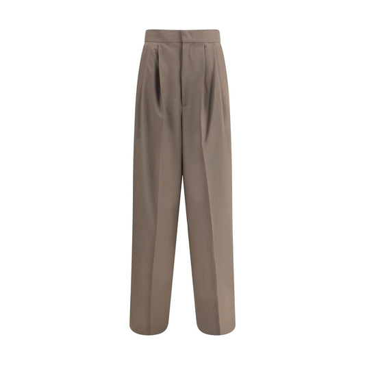 Gray Wool Dress Pants