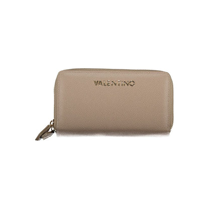 Marrone Polyurethane Women Wallet