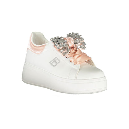 Bianco Poliuretano Women Sneaker