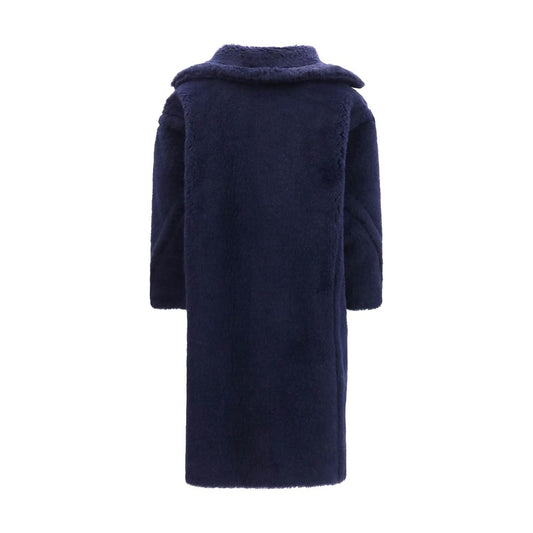 Blue Alpaca Vicugna Pacos Coat