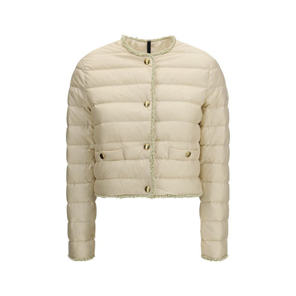 Beige Polyamide Coat