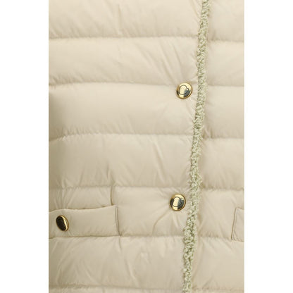Beige Polyamide Coat