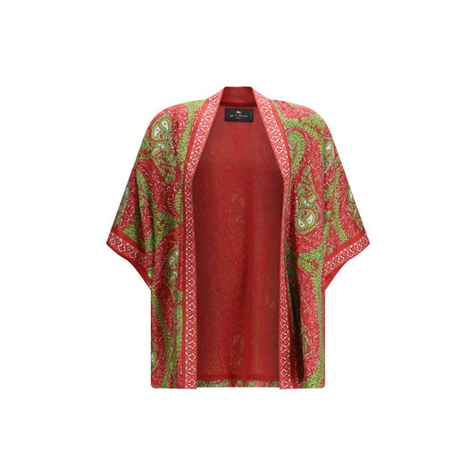 Multicolor Silk Cloacks